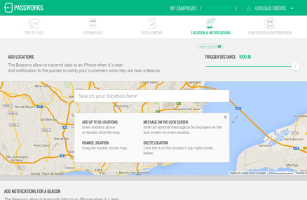 location & notifications