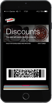 downloads the pass into the mobile wallet