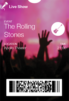 Mobile Event Ticket